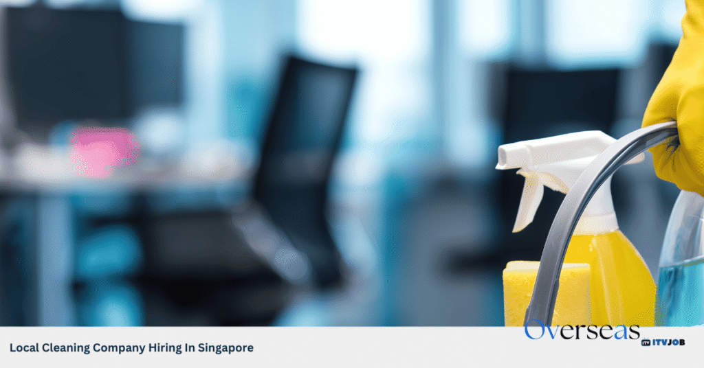 Local Cleaning Company Hiring In Singapore