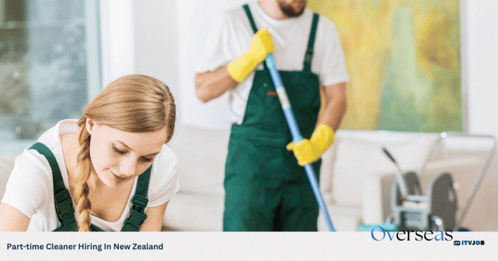 Part-time Cleaner Hiring In New Zealand