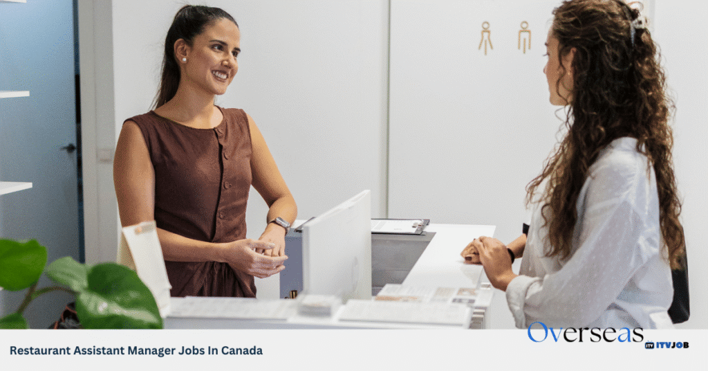 Restaurant Assistant Manager Jobs In Canada