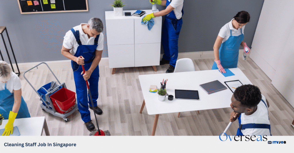 Cleaning Staff Job In Singapore