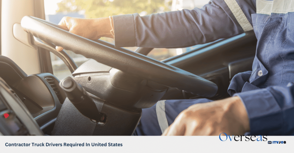Contractor Truck Drivers Required In United States