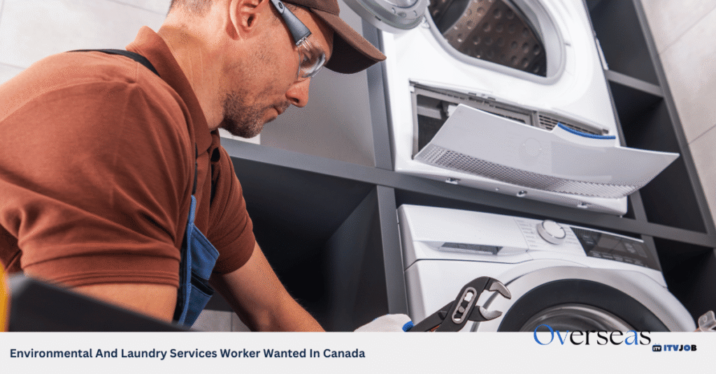 Environmental And Laundry Services Worker Wanted In Canada