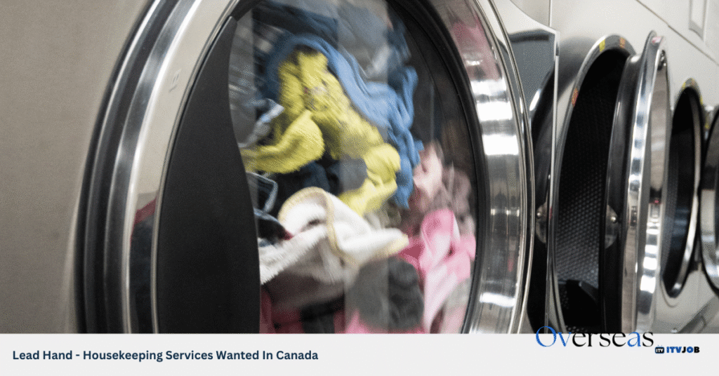 Lead Hand - Housekeeping Services Wanted In Canada