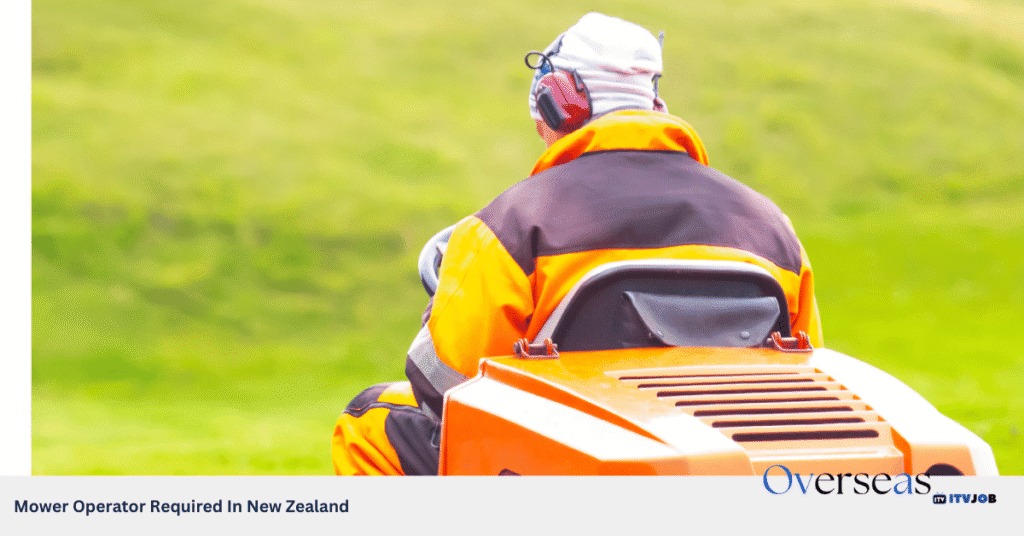 Mower Operator Required In New Zealand