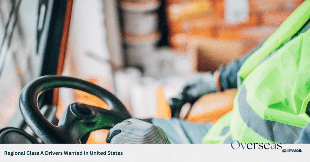 Regional Class A Drivers Wanted In United States