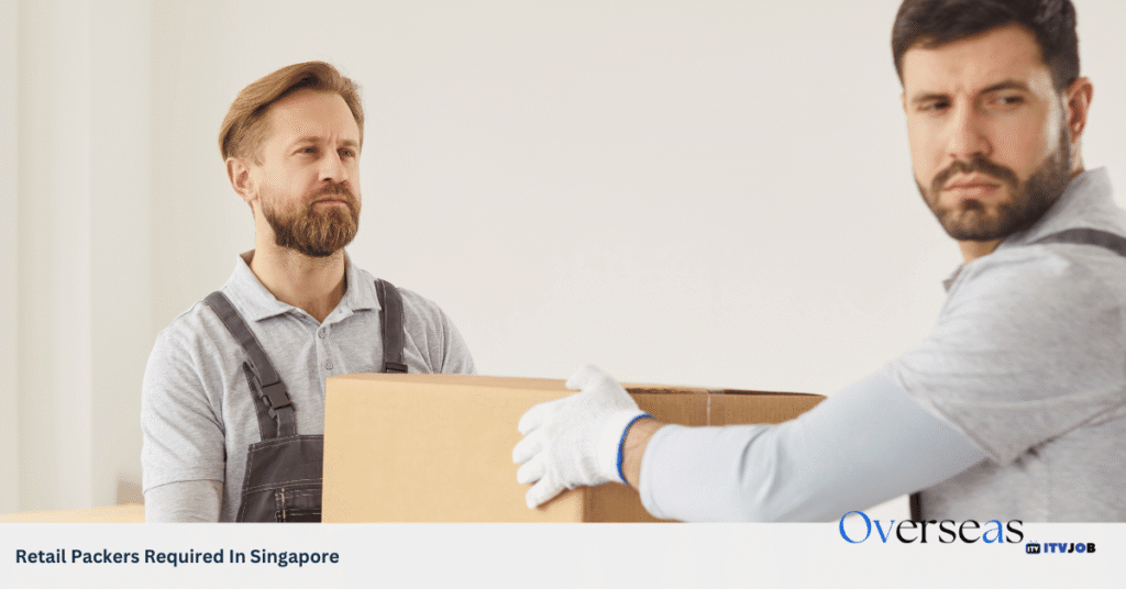 Retail Packers Required In Singapore