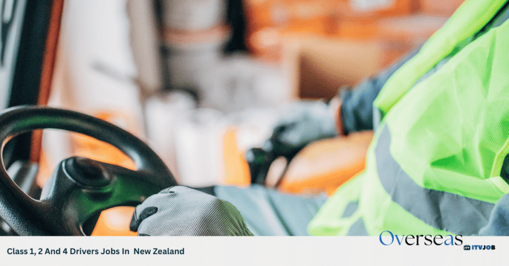 Class 1, 2 And 4 Drivers Jobs In New Zealand