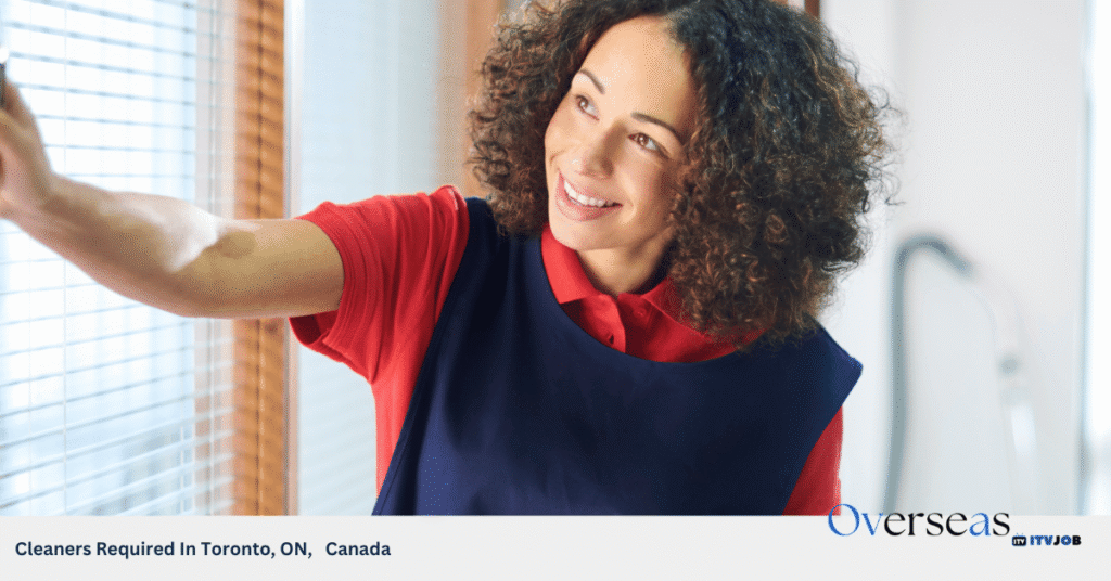 Cleaners Required In Toronto, ON, Canada