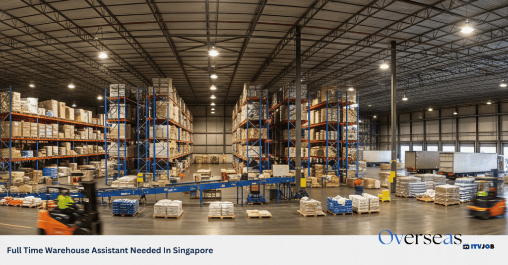 Full Time Warehouse Assistant Needed In Singapore