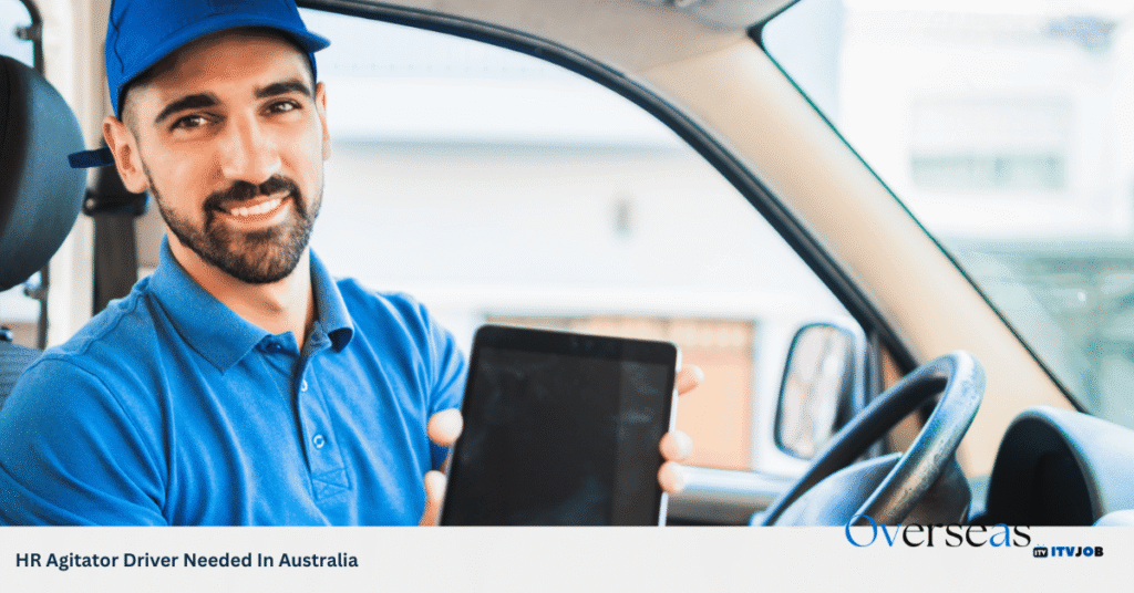 HR Agitator Driver Needed In Australia