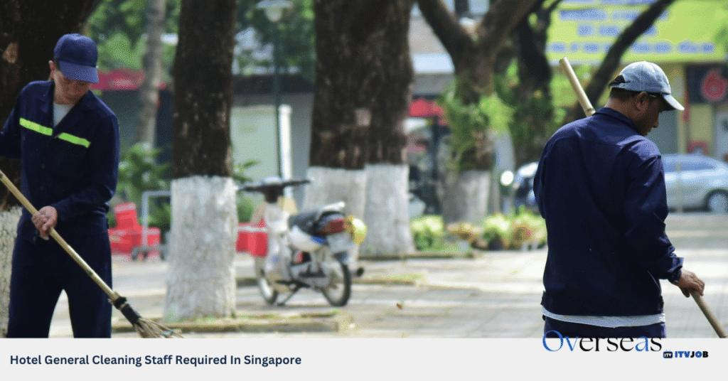 Hotel General Cleaning Staff Required In Singapore