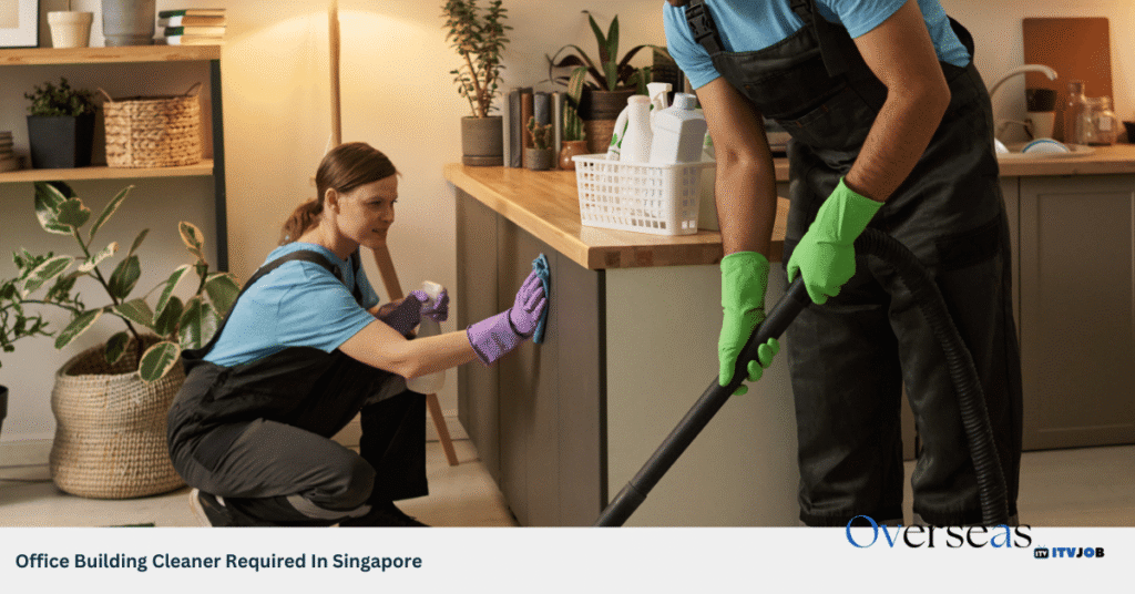 Office Building Cleaner Required In Singapore