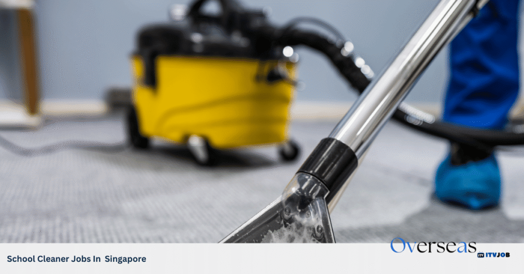 School Cleaner Jobs In Singapore