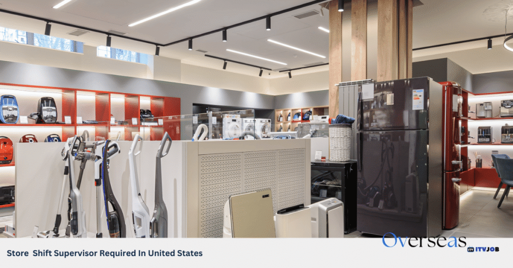 Store Shift Supervisor Required In United States