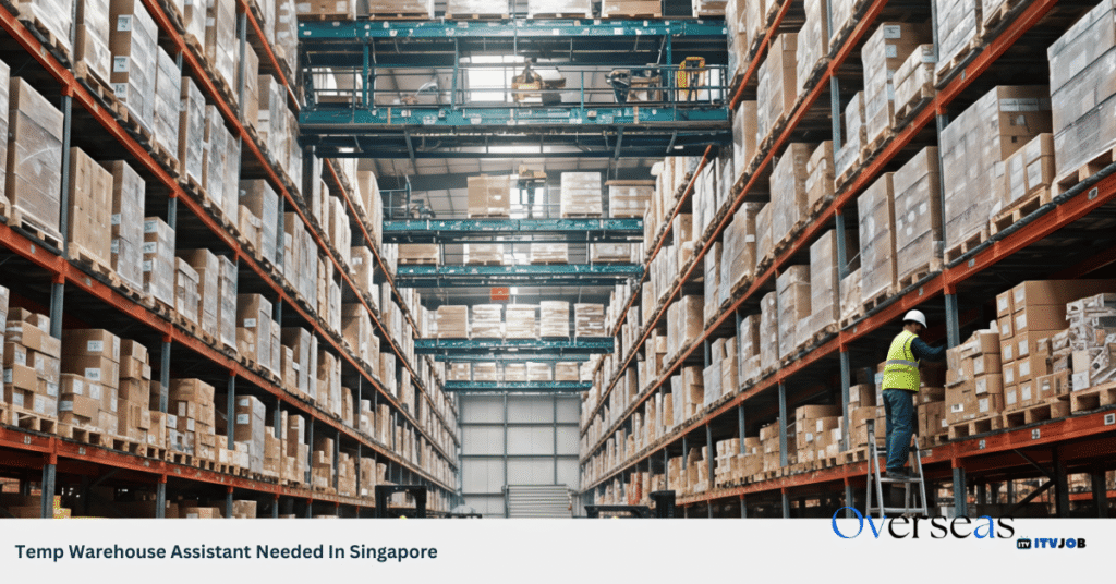 Temp Warehouse Assistant Needed In Singapore